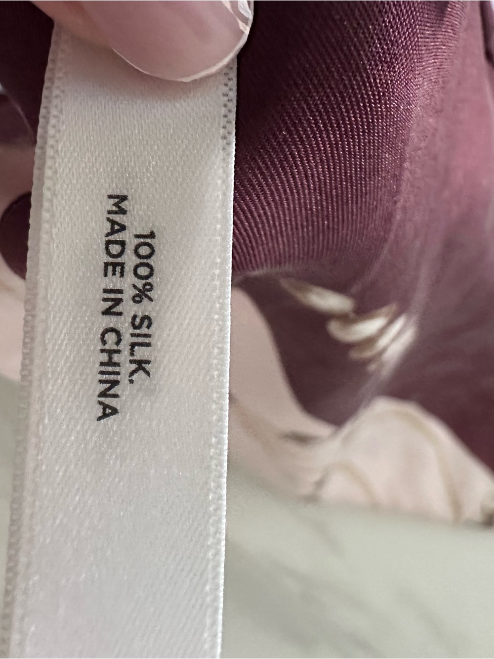 Talbots silk scarf - Picture 3 of 4